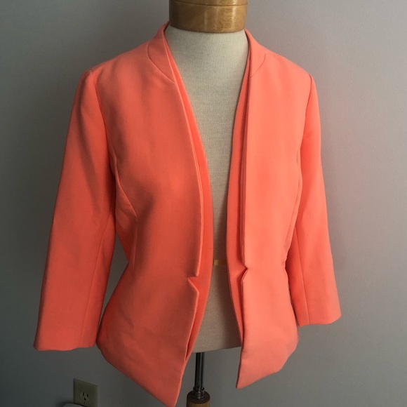 ATMOSPHERE CORAL WOMEN BLAZER JACKET - Picture 3 of 8